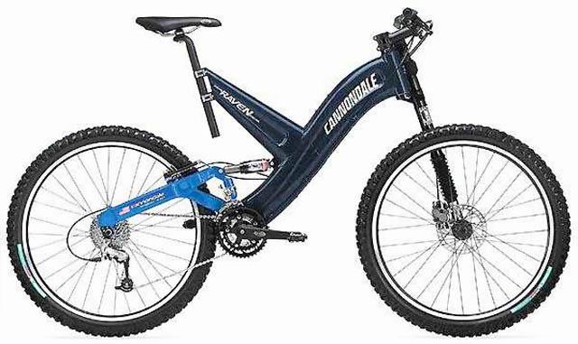 CANNONDALE SUPER V RAVEN 700 SX 2000年頃 2000 Cannondale Super V Raven 700SX Value & Price Guide | Bicycle